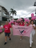 Caminhada Rosa leva conscientização à região do Alto Aririú