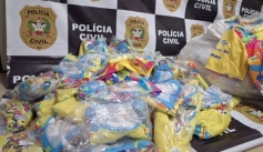 Cerca de 400 abadás furtados do Berbigão do Boca são encontrados em Palhoça