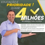 Sérgio Guimarães destina cerca de R$ 4 milhões para rede pública de ensino de Palhoça